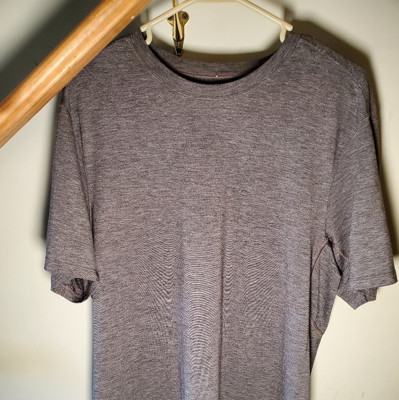 lululemon athletica Other - Mens Lululemon Navy Heather Athletic Shirt XL